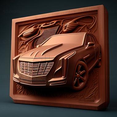 3D модель Cadillac XTS (STL)